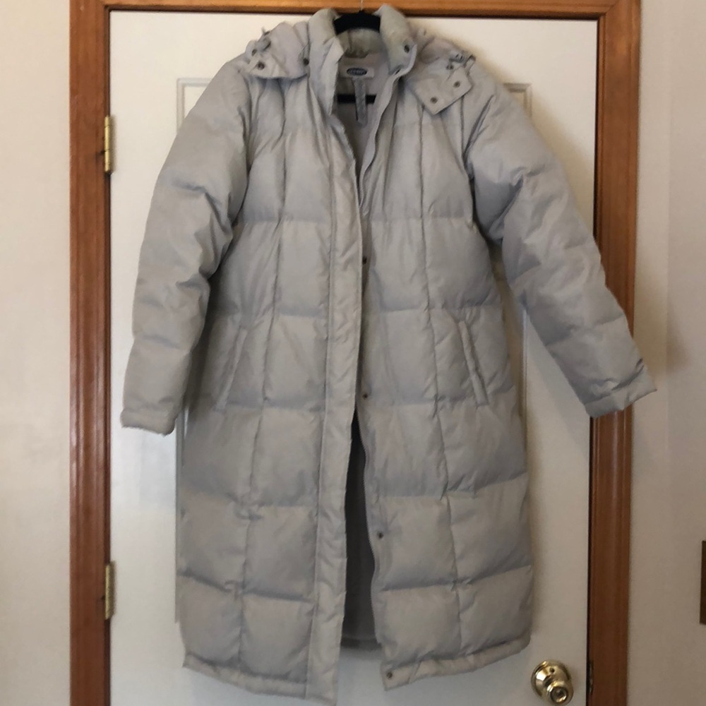 ❗️SALE❗️Gray long puffer coat